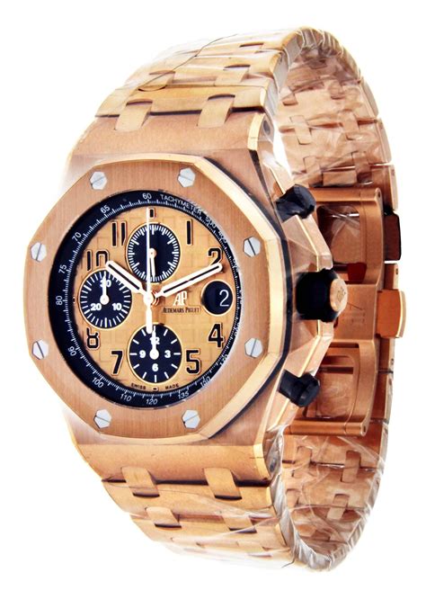 audemars piguet royal oak offshore chronograph rose gold replica|audemars piguet rose gold diamond.